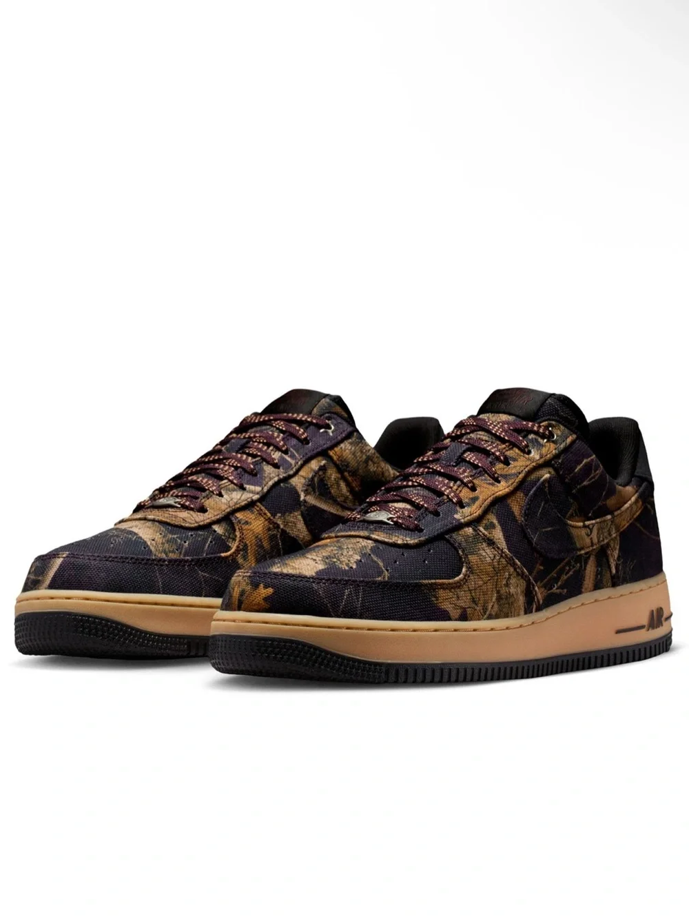 Nike Air Force 1 Low Realtree Camo Sneakers Size 8
